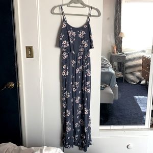 Maxi Floral Print Dress